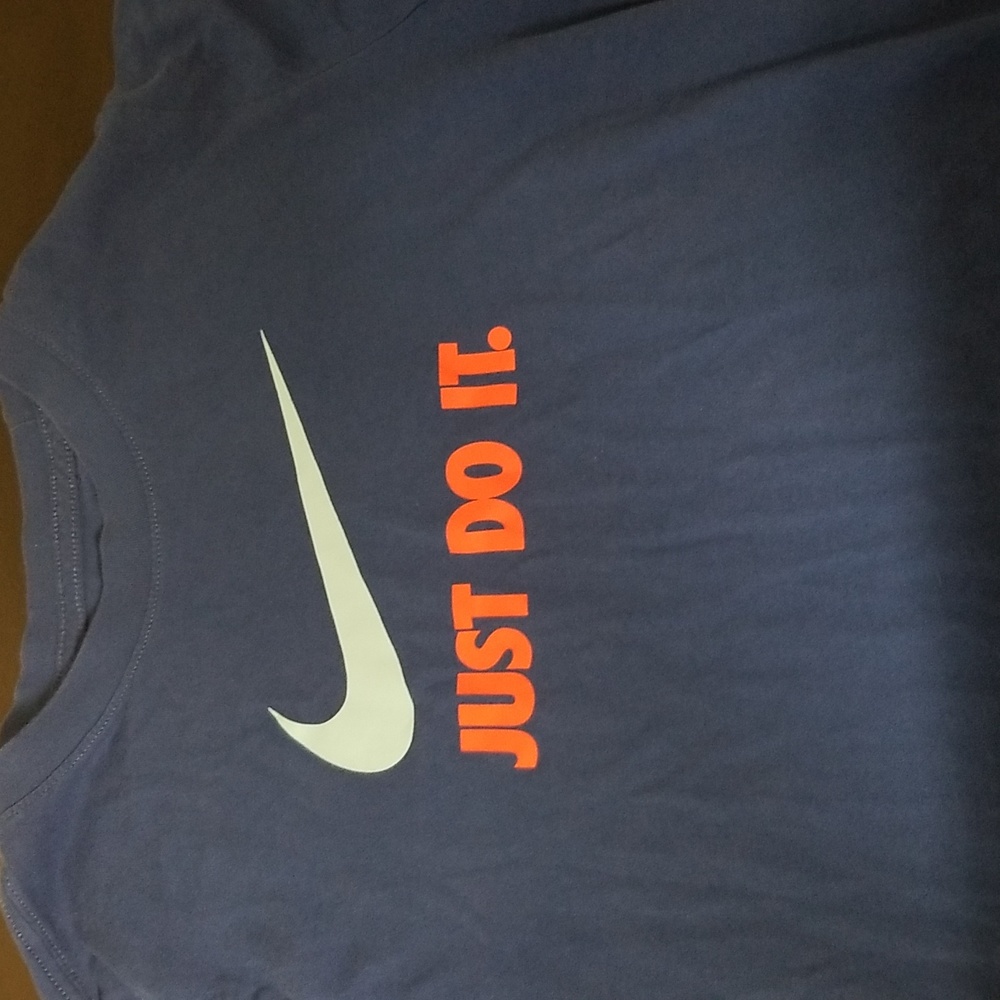 Boys blue Nike t-shirt. Short sleeves, XL